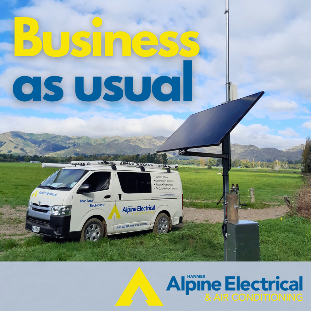 Hanmer Alpine Electrical & Air Conditioning Van - Business As Usual